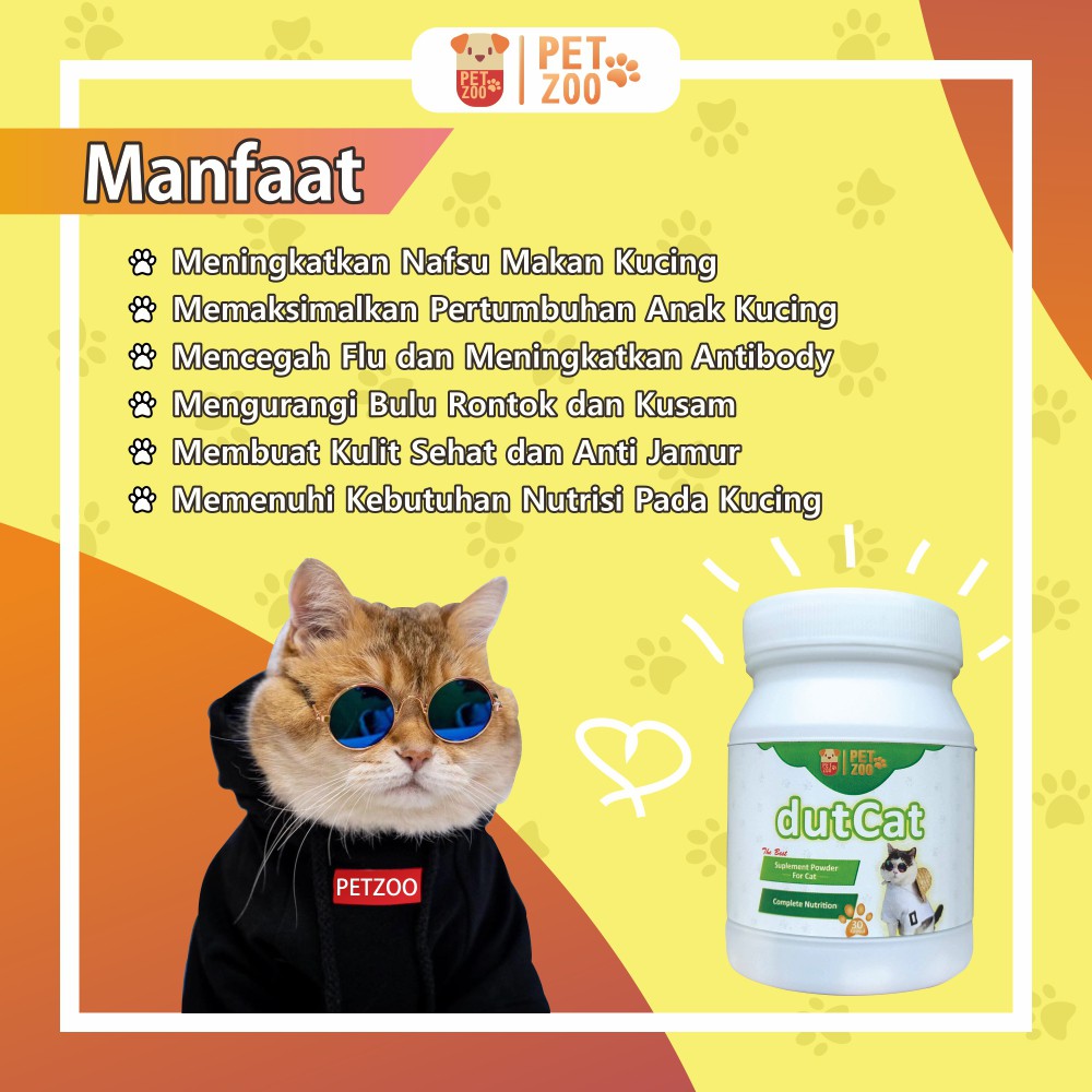 DUTCAT Vitamin Kucing Gemuk dan Bulu Vitamin Kucing Nafsu Makan Nutri Plus Gel Vitamin Kucing Penggemuk Kucing Penambah Nafsu Makan Kucing Obat Nafsu Makan Kucing