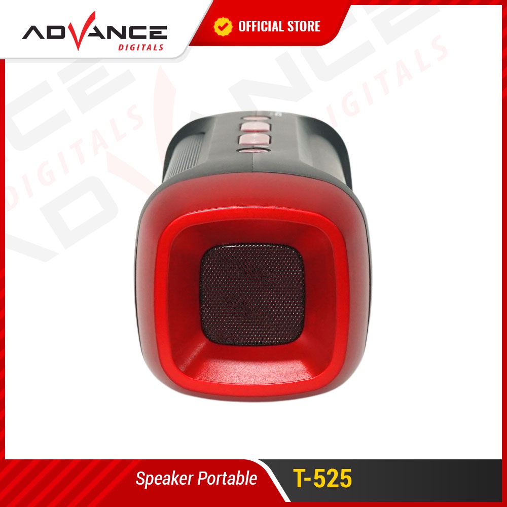 Advance Digitals Speaker Bluetooth Music Box T525 RGB LED Dual Garansi Resmi 1 Tahun