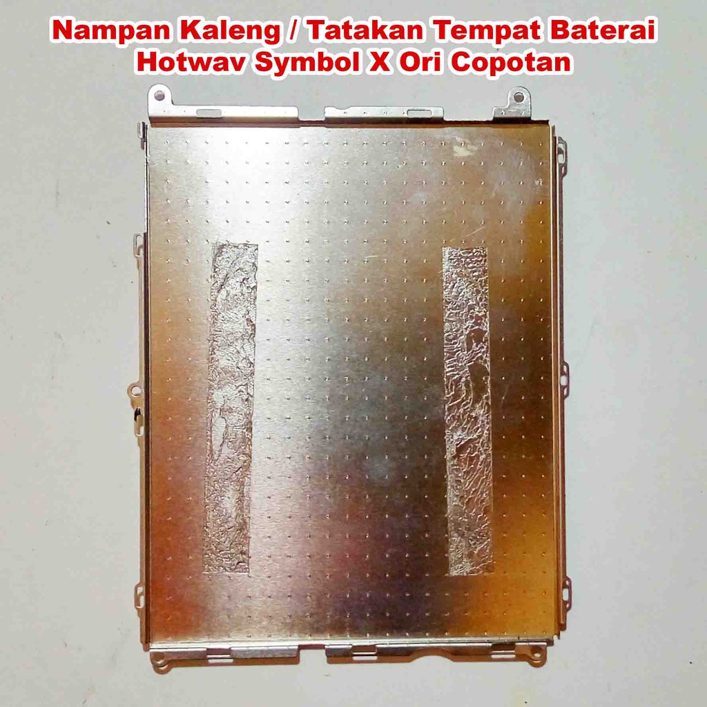 Tatakan Baterai Kaleng Tatakan Tempat Baterai Original Hotwav Symbol X Ori Copotan