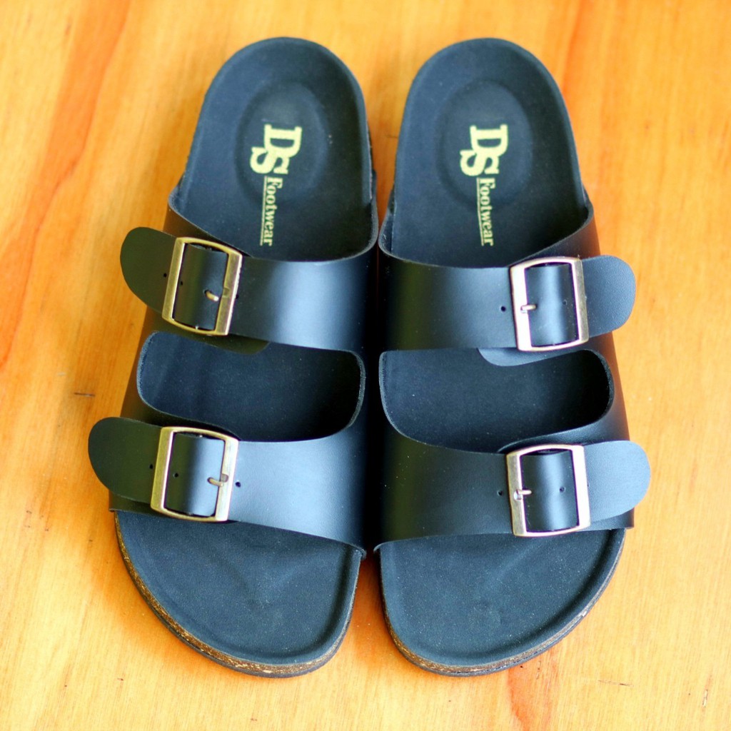 Sandal Kulit Casual pria/ sandal Puyuh pria/ sandal kulit terbaru ban 2