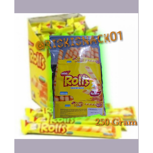 

Snack Kiloan Murah | Rolls Repacking 250 Gram