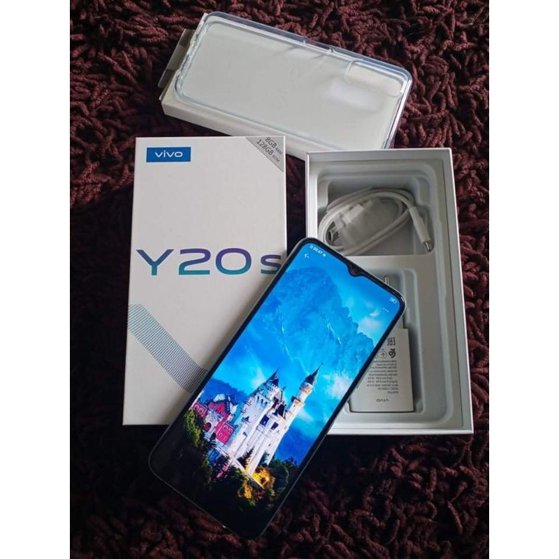 jual HP Handphone Bekas Vivo Y20 S (Baru sebulan pemakaian)Ram 8/128GB seken second berkualitas