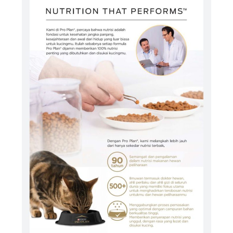 Proplan Cat Chicken Formula Adult 3kg Freshpack / Proplan New Packing / Makanan Kucing Proplan
