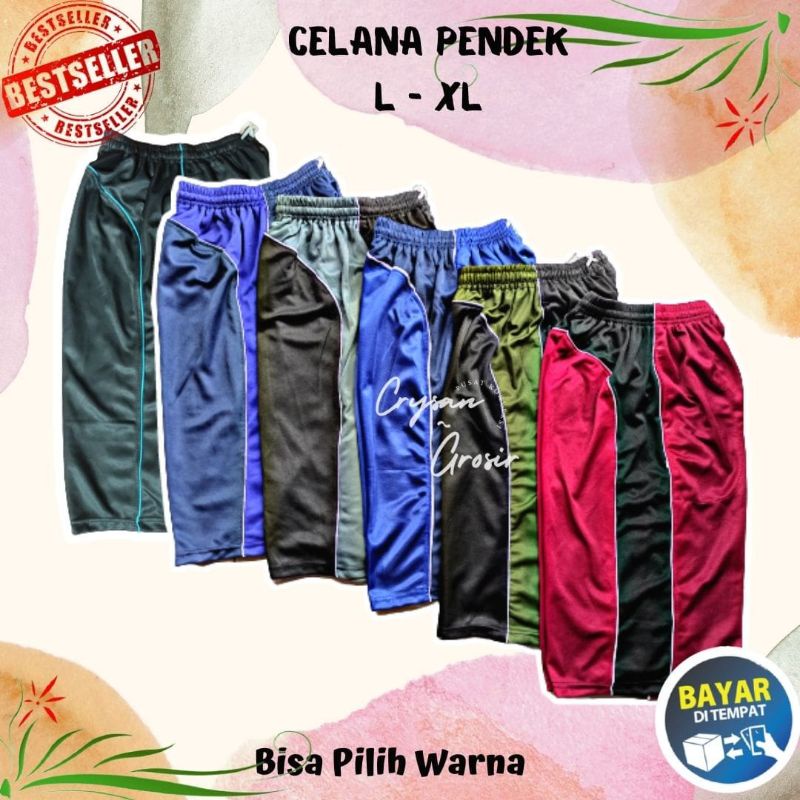 Celana Color Pendek olahraga volly  basket santai termurah puma