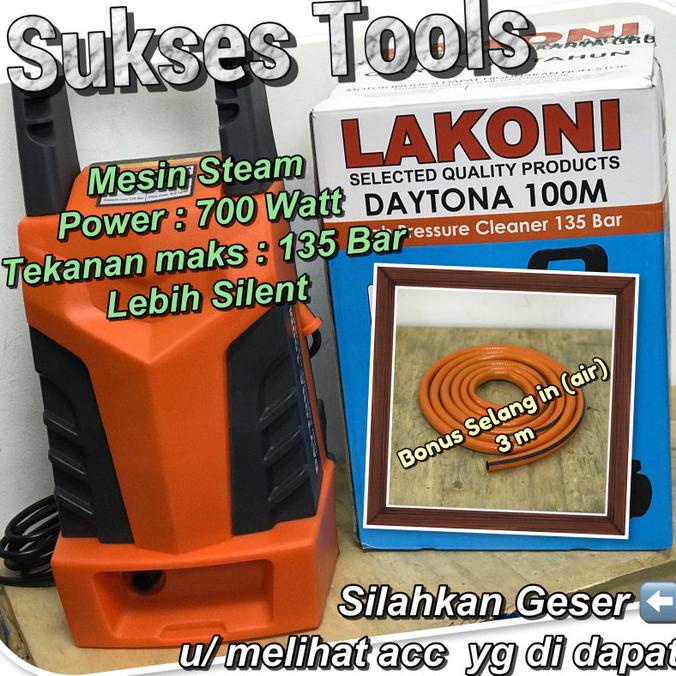 Mesin Steam Lakoni Daytona 100 M Jet Cleaner Lakoni Daytona100 M - standar packing