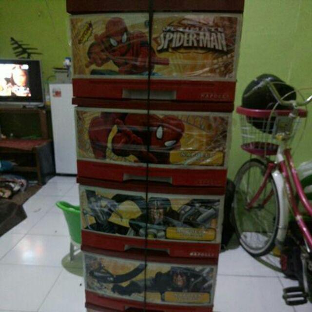 Loker Plastik Spiderman Ssn 5 Napolly
