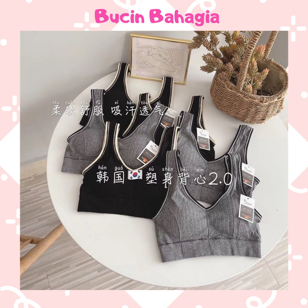 BH BRA Wanita Premium Sport Bra High Quality Mesir Style BH29