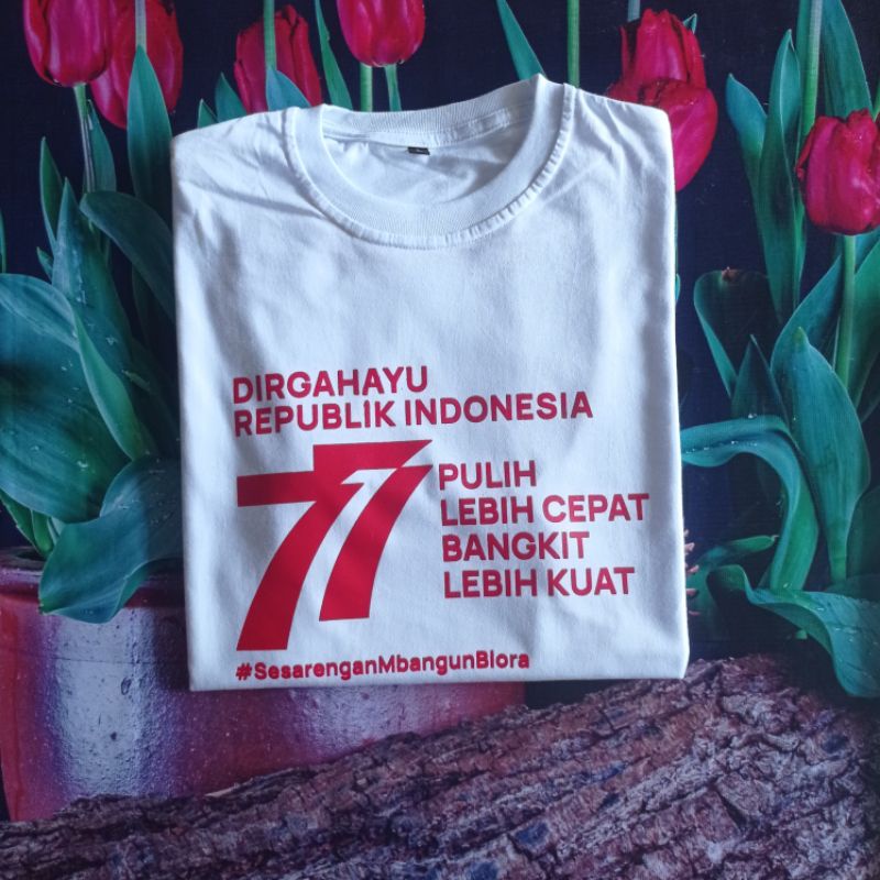 kaos HUT RI 77