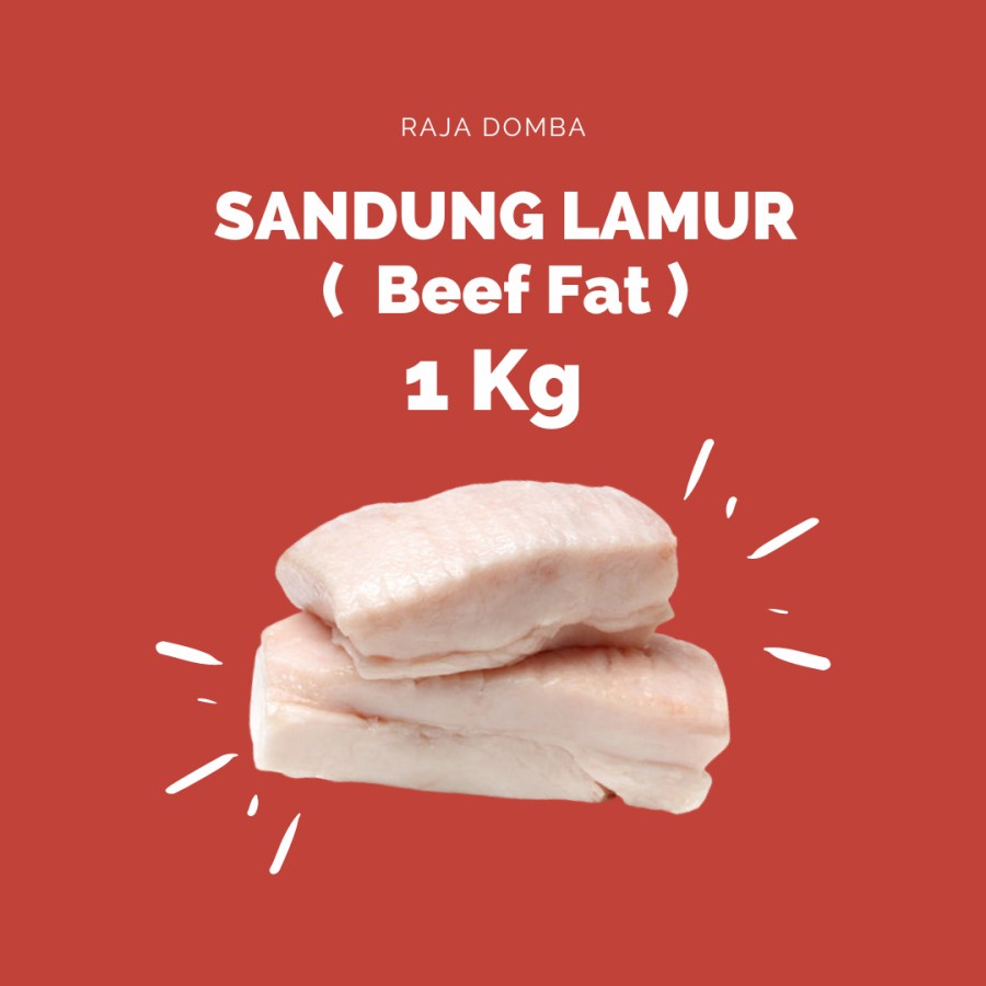 

Sandung Lamur/beef fat/lemak sapi