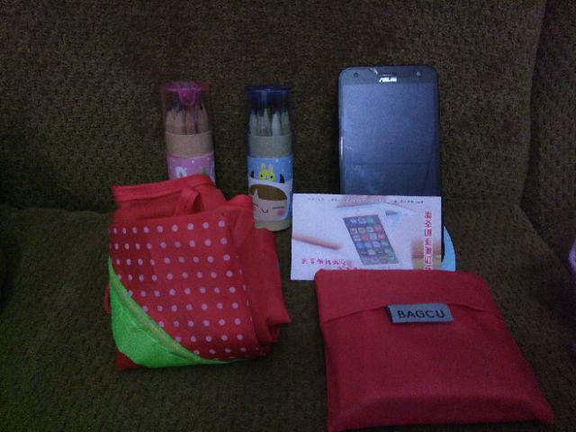 Tas Belanja Lipat Strawberry