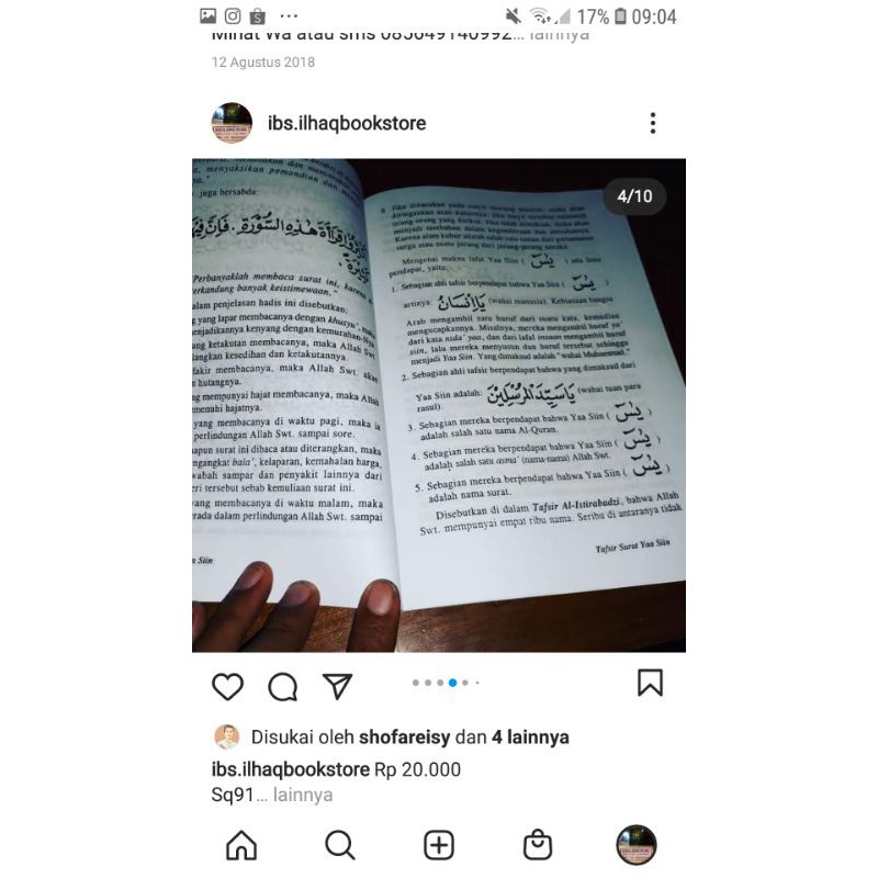 Terjemah tafsir surat yasin penjelasan bacaan arti asbabunnuzul dan keutamaannya