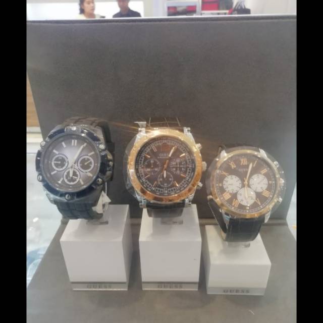 JAM TANGAN GUESS PRIA ORIGINAL GARANSI RESMI