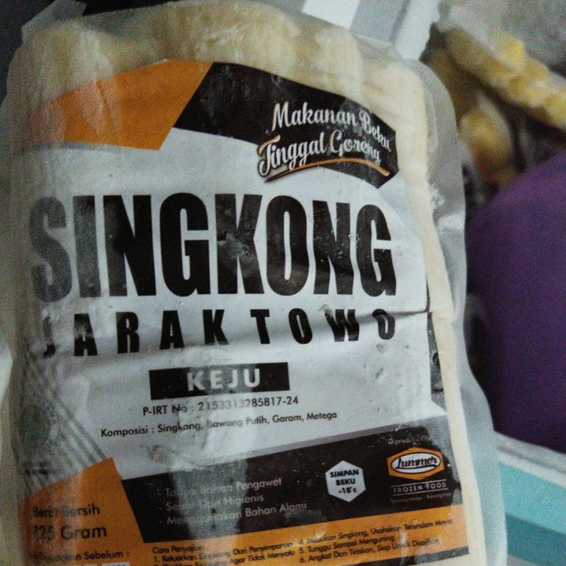 

Timus/ singkong frozen