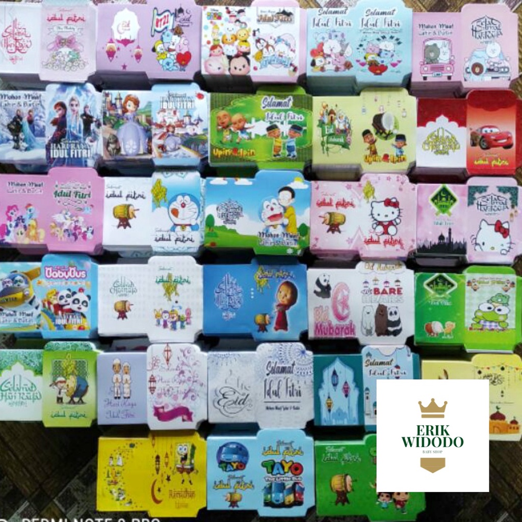 

Grosir Amplop ukuran medium Karakter 1pac isi 10pcs