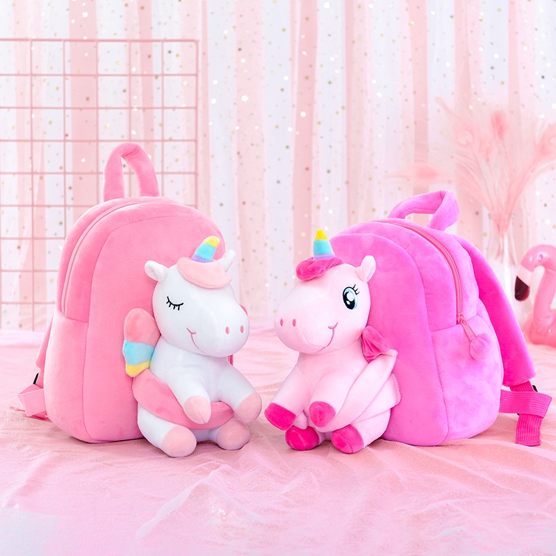 (BISA UNTUK KADO) BACKPACK DUCKFACE CHEROKEE #TASMURAH #RANSELMURAH #TASSEKOLAH #TAS ANAK PEREMPUAN PAUD TK Karakter Kuda Pony Unicorn Import Bahan Boneka Hadiah Ulang Tahun Ultah Balita 1-3 Cewek SP12