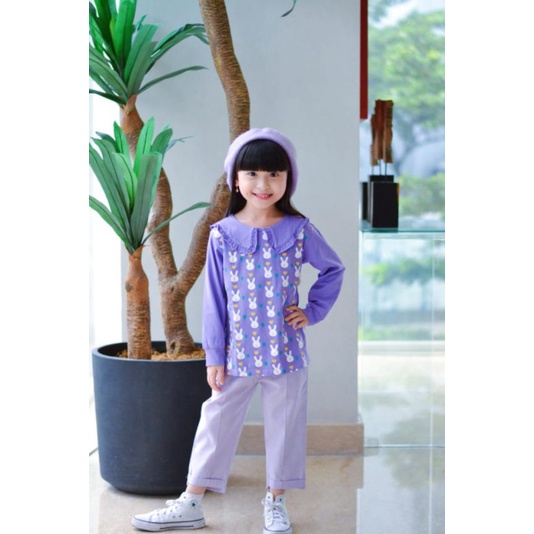 Afsheenastore Setela Anak Perempuan Lula Set By Winner / Ready Size 2T