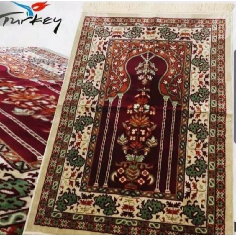 sajadah yakar wangi/ sajadah Turki Bludru premium