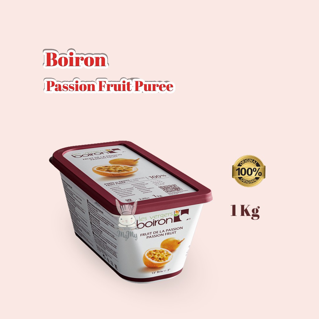 

Boiron Fruit Puree Passion Fruit 1 Kilogram