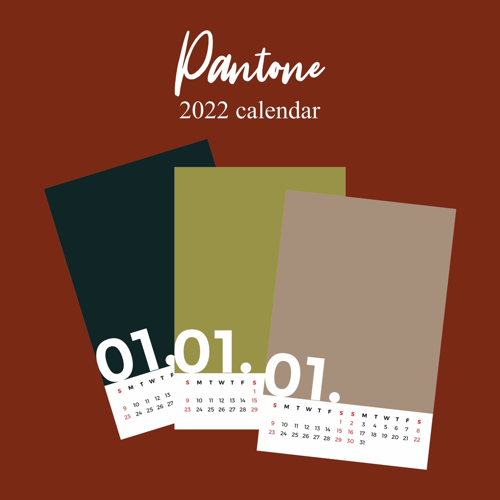

2023 CALENDAR AESTHETIC PANTONE