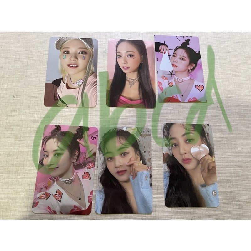 TWICE Formula of Love FOL photocard scratch card Jeongyeon Tzuyu Dahyun Jihyo