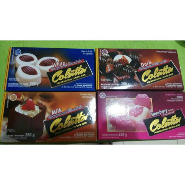 

Coklat Colatta Compound 250gr