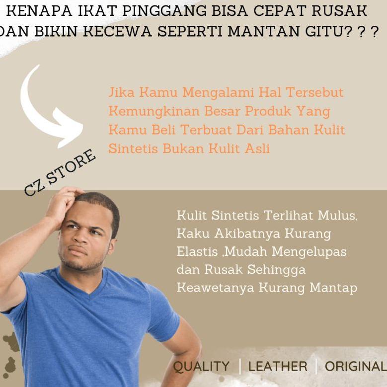 [PLP.27Jn22ғ] Sabuk kulit pria asli sabuk pria kulit asli sabuk cowok kulit asli sabuk kulit asli ga