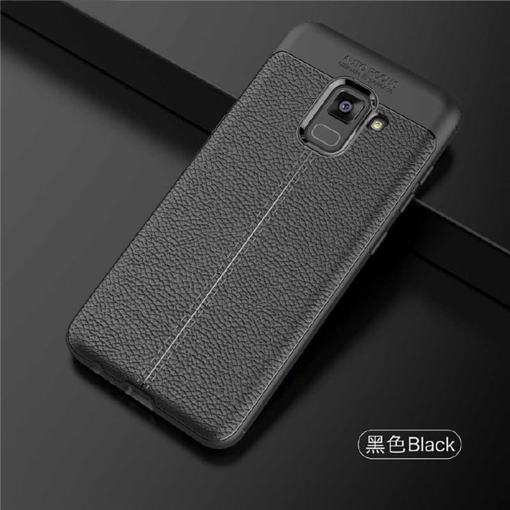 Case Samsung J4 2018 dan J6 2018 dan J8 2018 Silikon Case Jelly Hitam Black Softcase Lembut Elegant