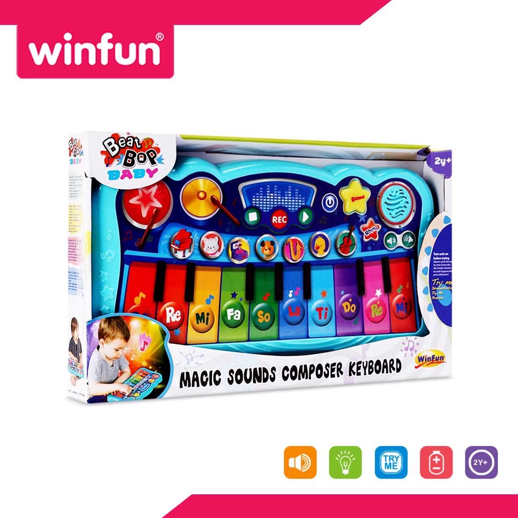 Winfun Music Sounds Composer Keyboard 24m+