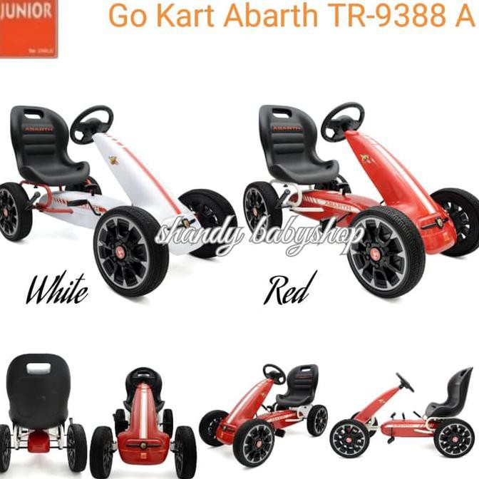 MURAH KOLEKSI MAINAN PERMPUAN► MOBIL AKI - JUNIOR BY CHILD GO KART ABARTH (TR-9388 A)/ RIDE ON
