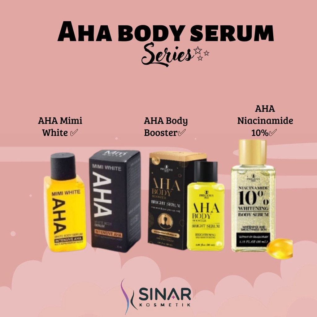 Jual Precious Skin - AHA Body Booster Serum - Niacinamide - Serum Badan ...