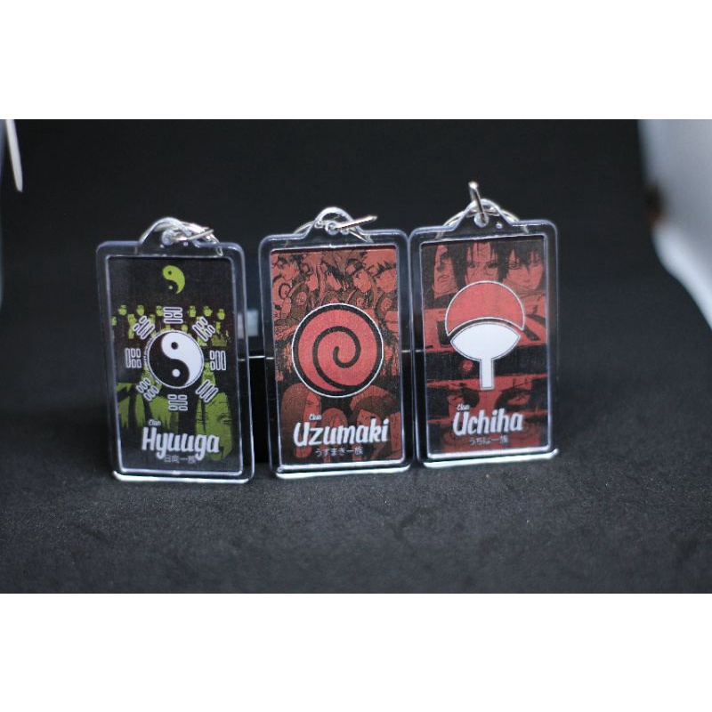 Gantungan kunci anime lambang clan Naruto series|ganci anime keren|ganci kado & Souvenir