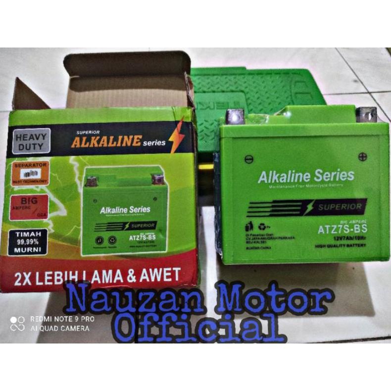 Aki Motor Alkaline 7 Ampere CBR CB150 SATRIA fu Honda vario 125 Vario 150