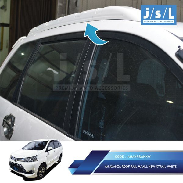 Aksesoris Tambahan Fariasi Grand All New Avanza Rel Atap Mobil Roof Rail Model XTrail