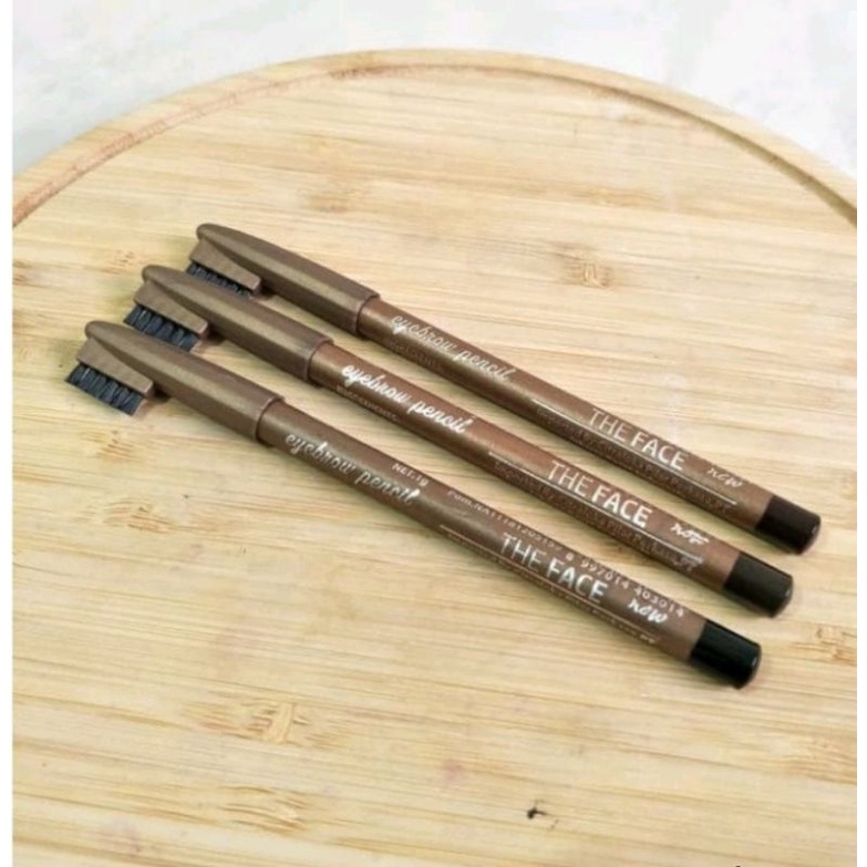 THE FACE PENCIL ALIS COKLAT/THE FACE EYEBROW (eceran)