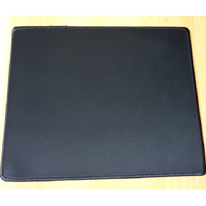 MOUSEPAD HITAM POLOS 29 X 25 MOUSE PAD BLACK