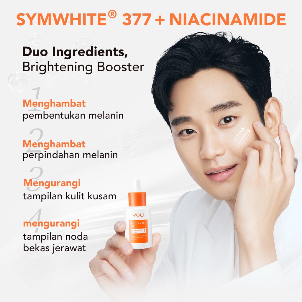 YOU Radiance Up! SymWhite 377+ Korean Camellia Extract Brightening Serum-ORIGINAL