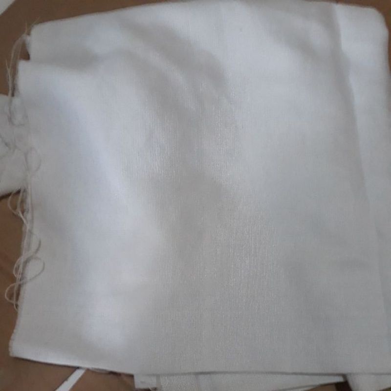 kain mori kain kafan 3meter kain kafan putih permeter eceran lebar kain 90cm