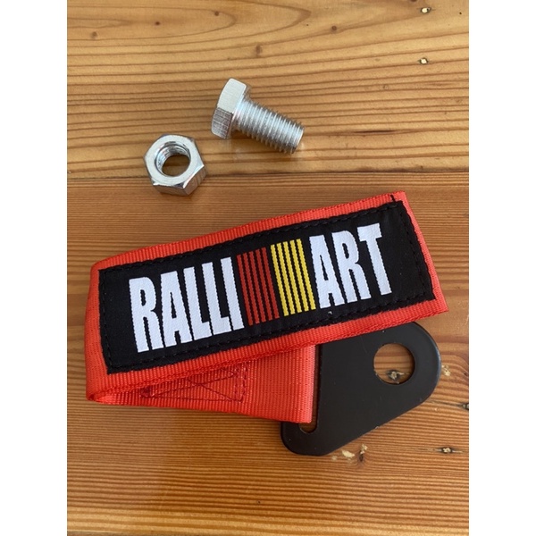 Kain Towing Derek Mobil Towing Strap Logo RALLIART