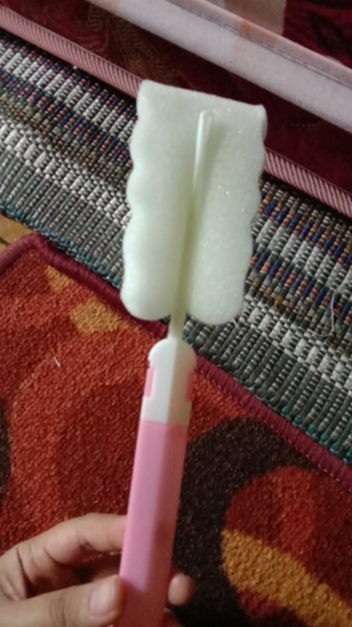 Spons Putih Pencuci Botol Dan Gelas (b68k)