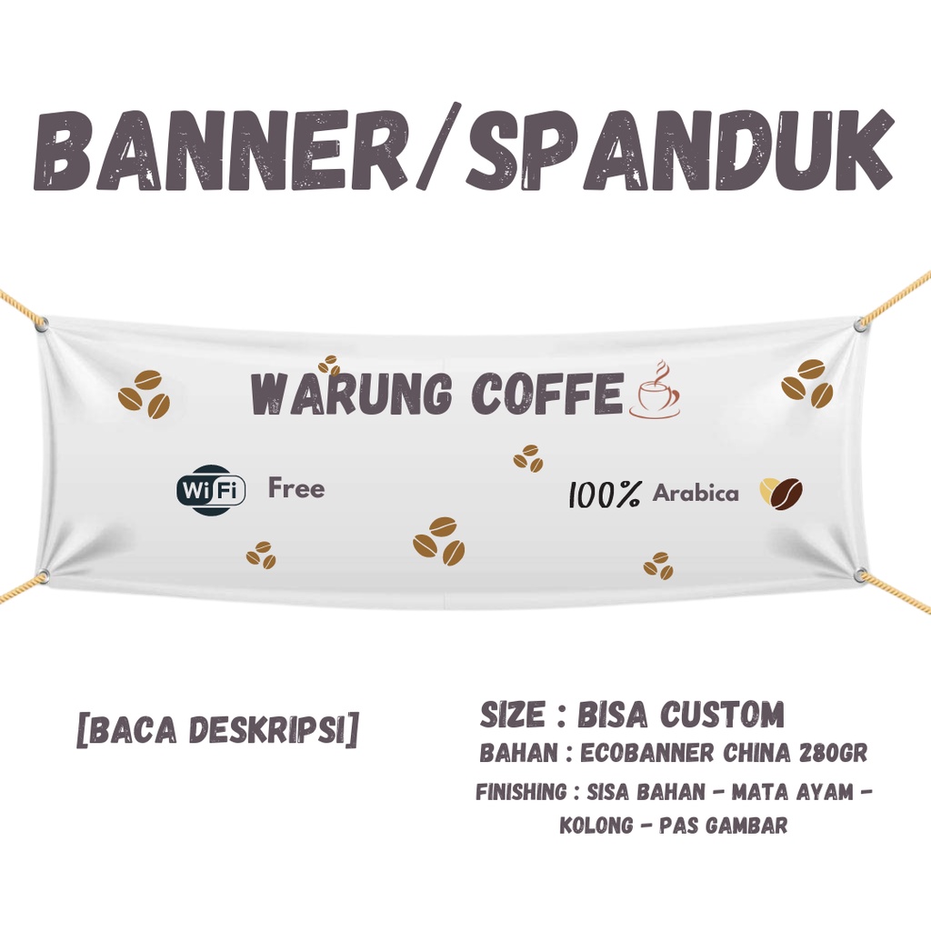 Jual Cetak Banner Spanduk Mmt Bahan Flexy Ecobanner 280g Indonesia