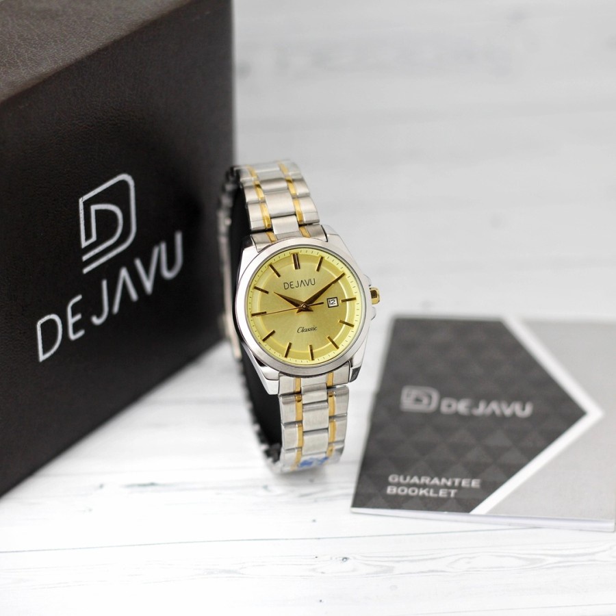 Jam Tangan Wanita Dejavu 5012 Original Stainless Steel