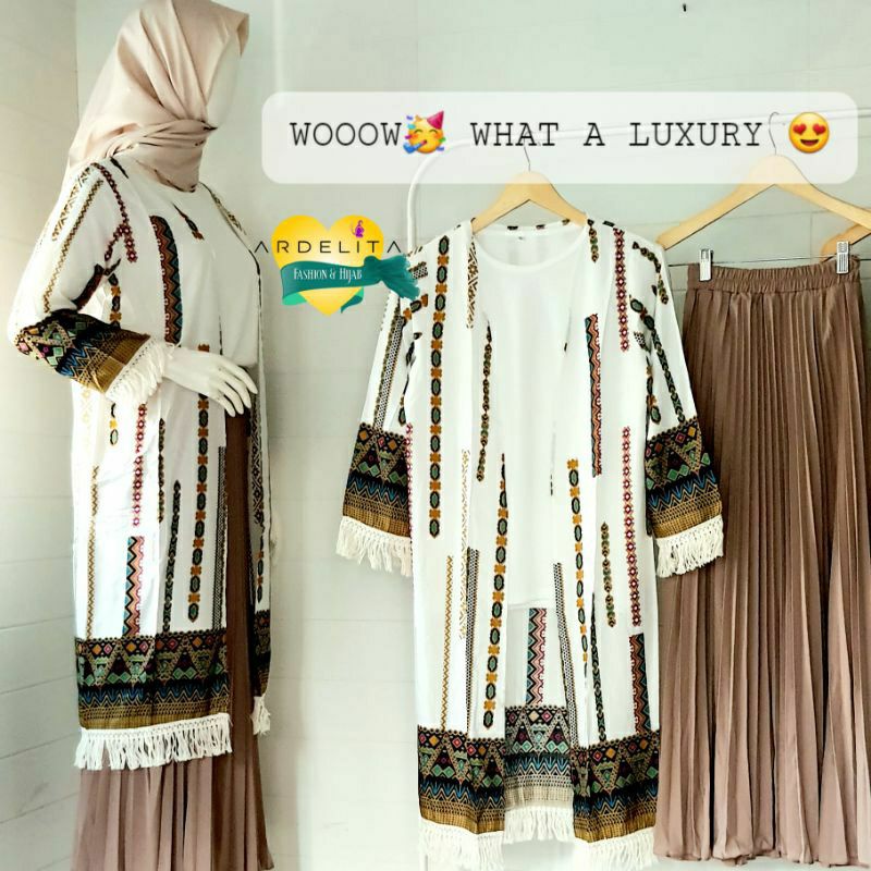 PROMO GRATIS  HIJAB/BOHEMIAN  SET  ORI  RAYON  BKK/SELEGRAM  OOTD  HIJAB  PREMIUM/SETELAN WANITA BAGUS MURAH