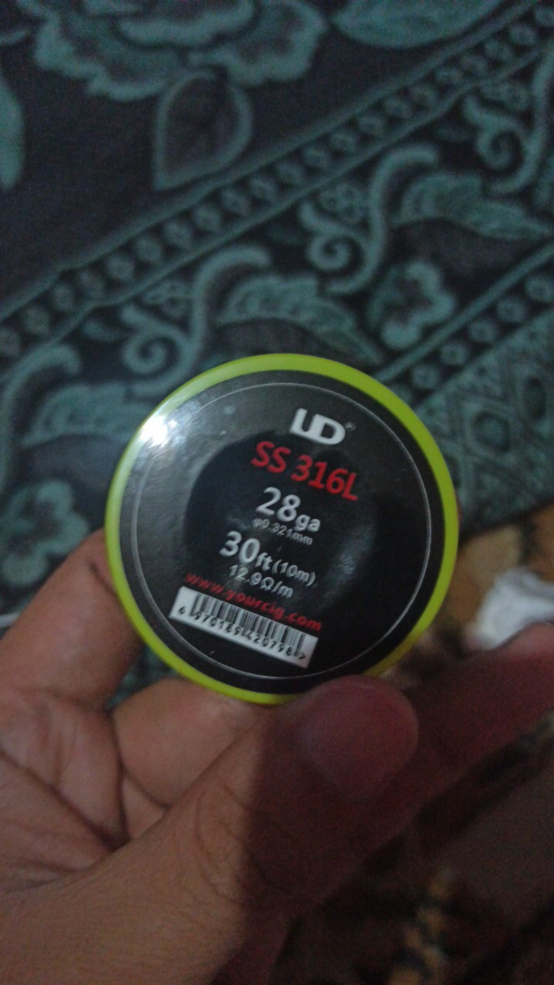 Authentic Ud Stainless Steel Wire 28 Awg | 0.3mm | Kawat Coil Rda | Ss