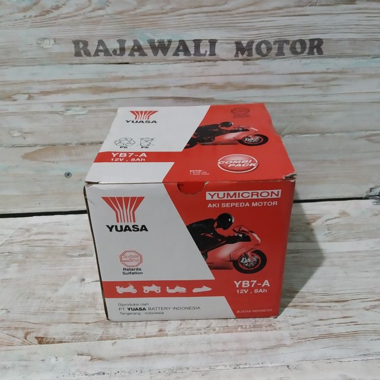 AKI BASAH YUASA YB7 A 12V 8AH