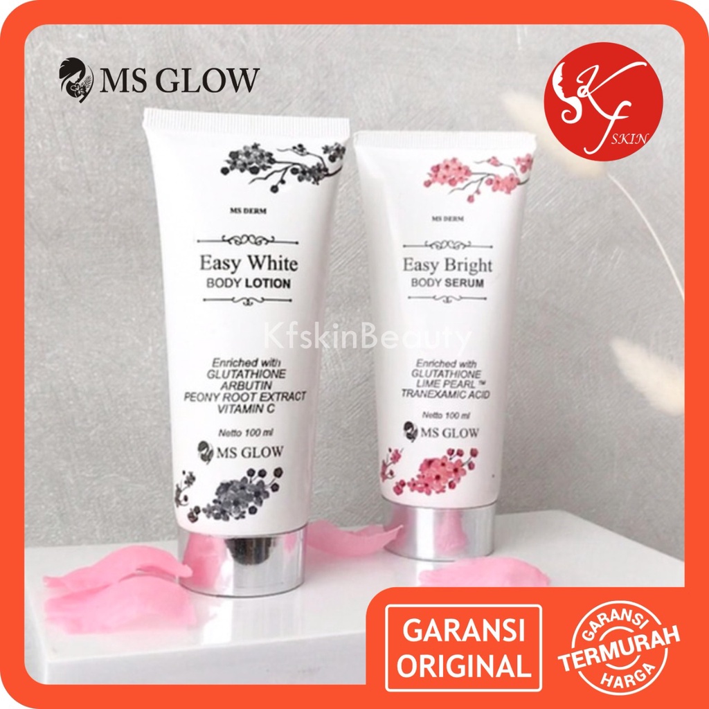 ( SALE EXP 2024) PAKET BODY/PERAWATAN BADAN / Body Whitening  Lotion Ms Glow