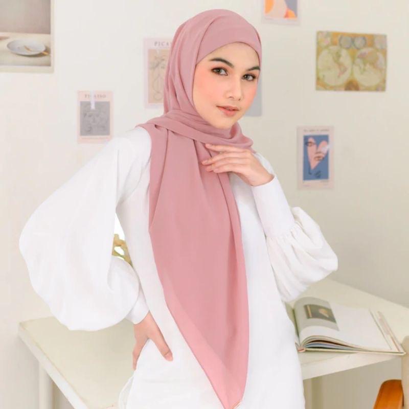 Jilbab Segi Empat Inner Ceruty