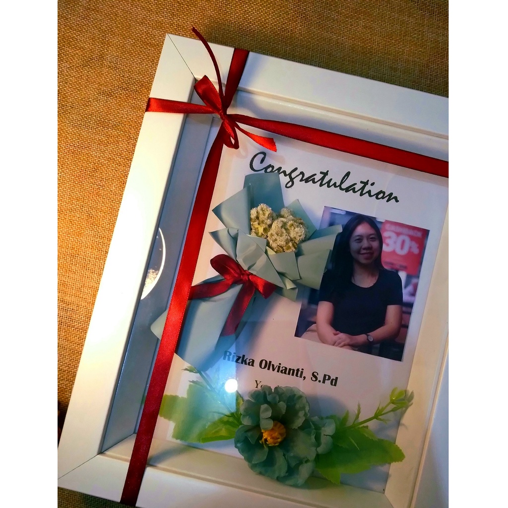 PiGURA 3D/Dried Flower in Frame