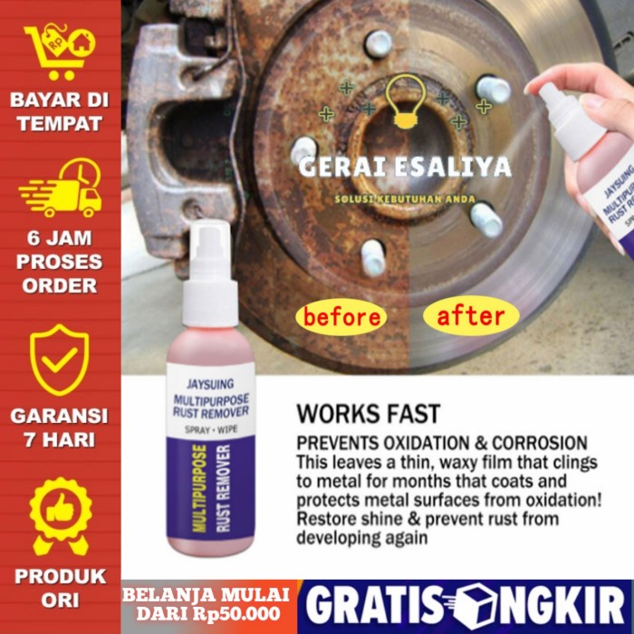 Penghilang Karat Spray/Anti Karat Quick Cleaning Rust Remover