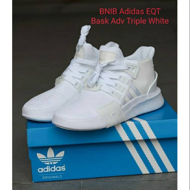adidas eqt bask adv triple white
