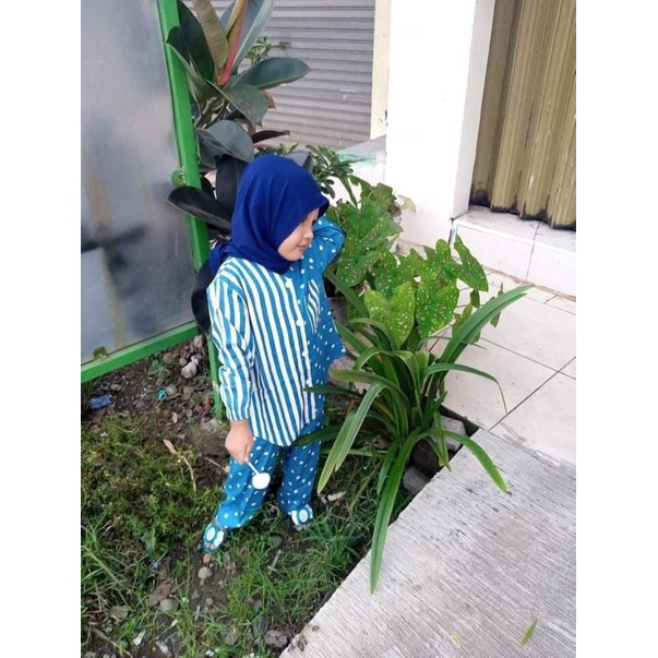 STELAN ANAK RAYON/ONE SET ANAK TERBARU KEKINIAN/STELAN ANAK VIRAL/UKURAN 1 TAHUN SAMPAI 12 TAHUN(COD)ONE SET ANAK LUCU GEMES/STELAN ANAK RAYON/STELAN ANAK KANCING/ONE SET LUCU ANAK